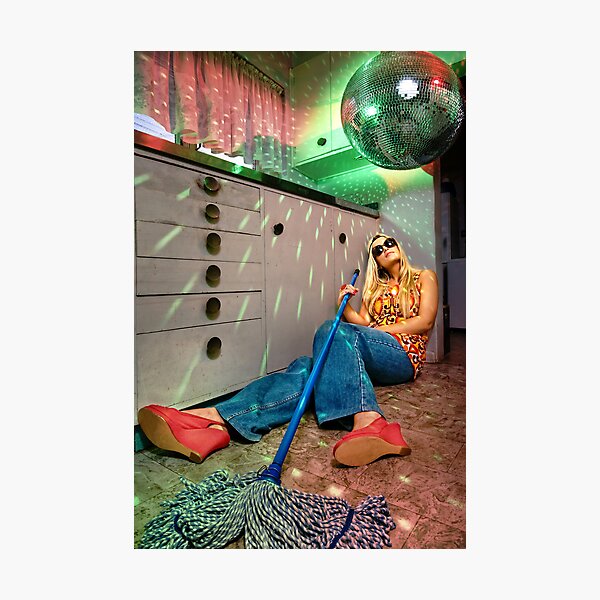 Disco Kitchen Photographic Print