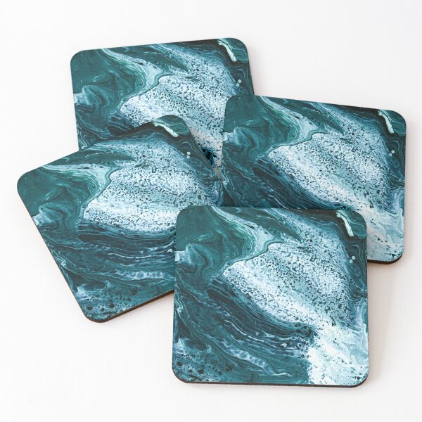 Item preview, Whitecaps -  Acrylic Pouring designed and sold by fabenfro.