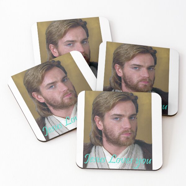 Item preview, Space Jesus Loves You (Ewan McGregor) designed and sold by PloKool1138.