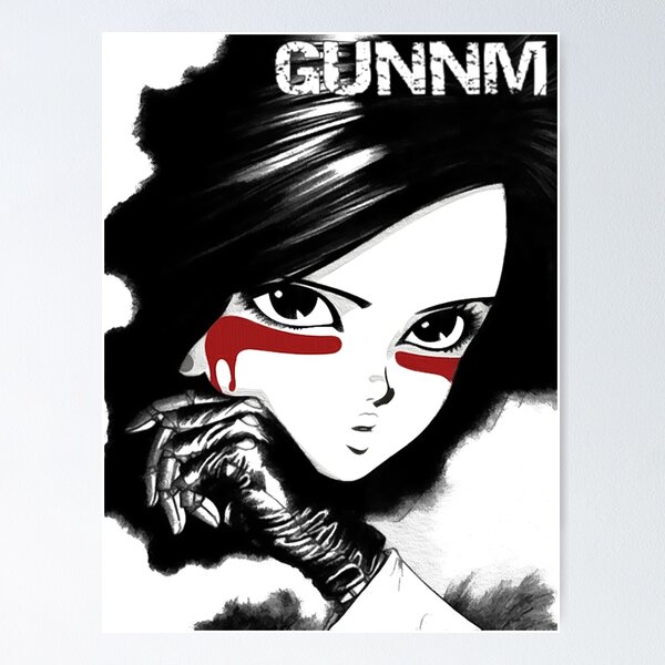Item preview, Gunnm - Gally - Alita: Battle Angel (White) designed and sold by Kekoeur.