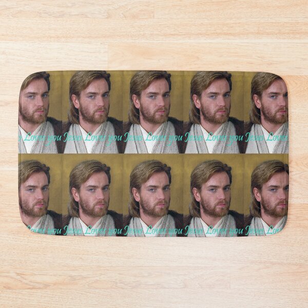 Item preview, Space Jesus Loves You (Ewan McGregor) designed and sold by PloKool1138.
