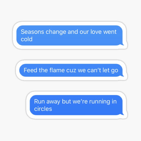 I ran lyrics. Run in circles. Run text.