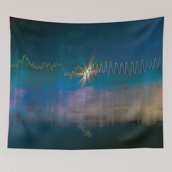 Item preview, Heartbeat Rhythm Wave Universe designed and sold by NorthernBell.