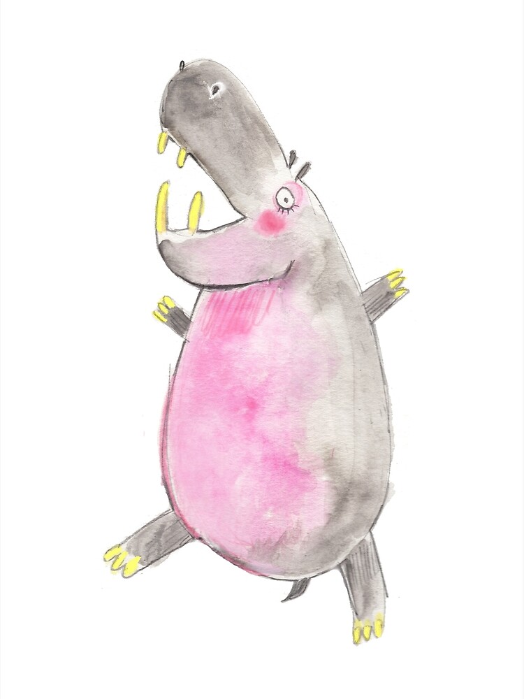 Happy Hippo by jillianailsa