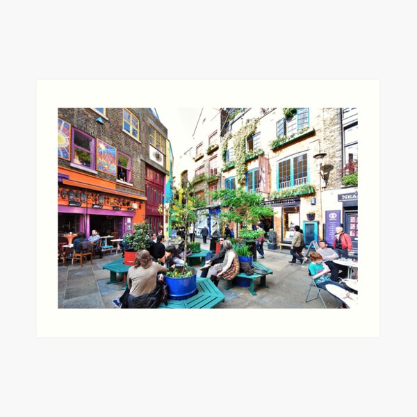 Colourful London Art Print