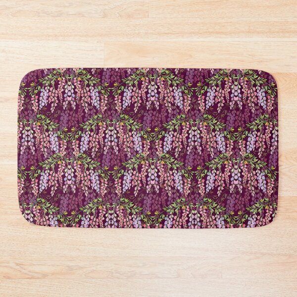 Item preview, Pattern of delicate wisteria flowers designed and sold by babanovaesha.