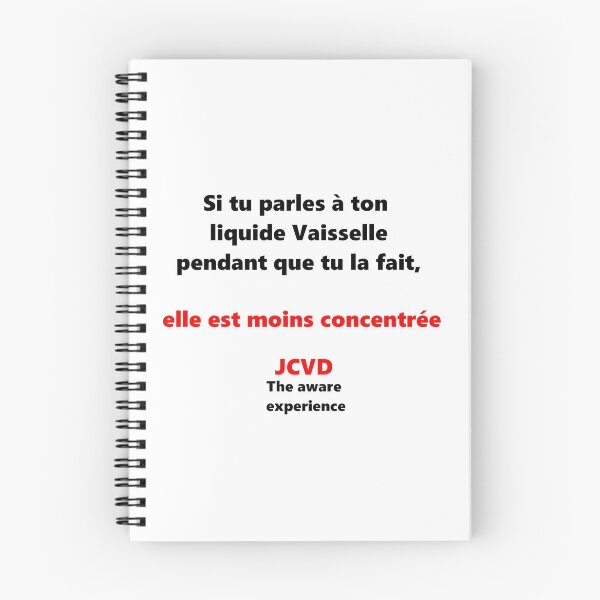 Item preview, Humor JCVD "If you talk to your bleach while you are doing the dishes, it is less concentrated." designed and sold by LaurentRuiz.
