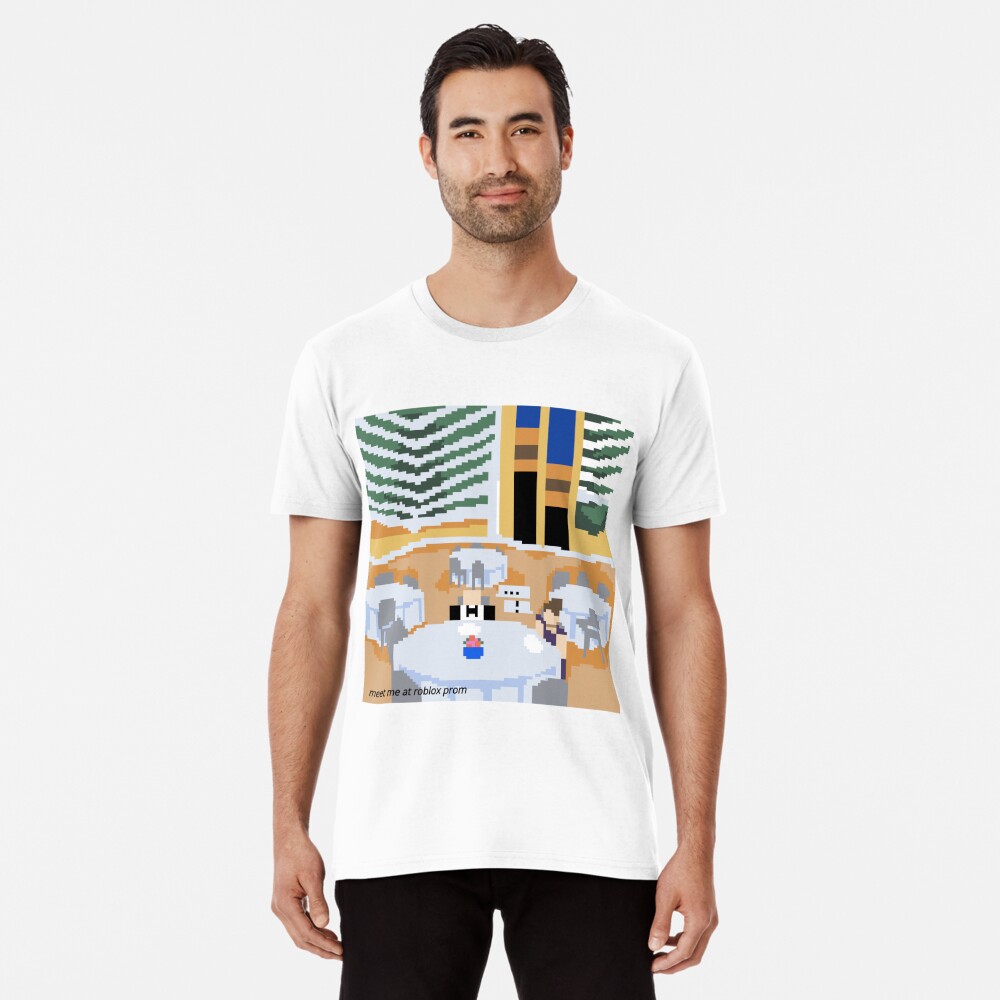 Meet Me At Roblox Prom T Shirt By Corneyuh Redbubble