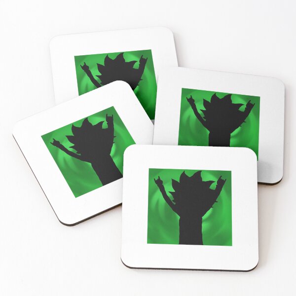 Tiny Rick Portal Coasters (Set of 4)