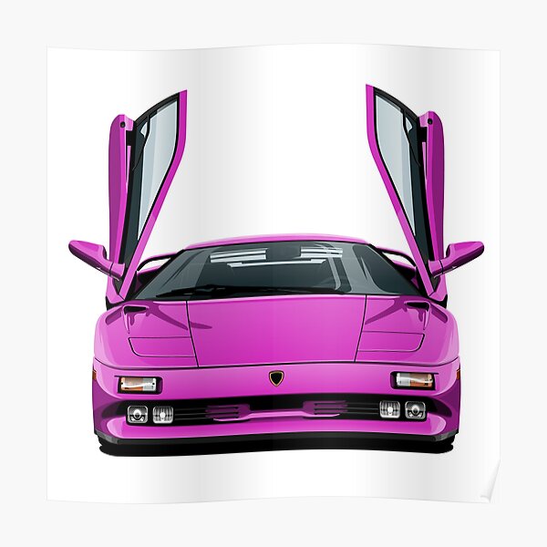 green lamborghini posters redbubble redbubble