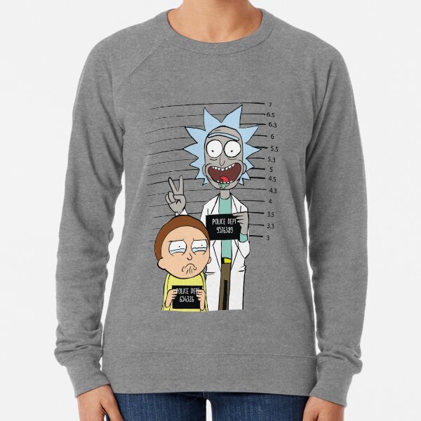 Rick y Morty más buscados Sudadera ligera