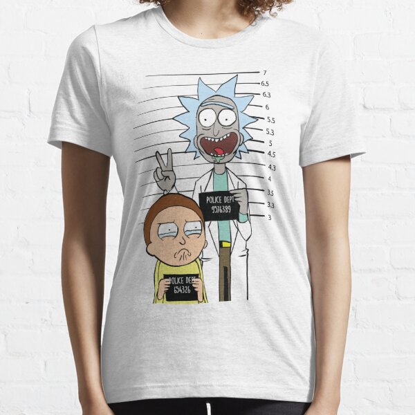 camisas de rick y morty para mujer