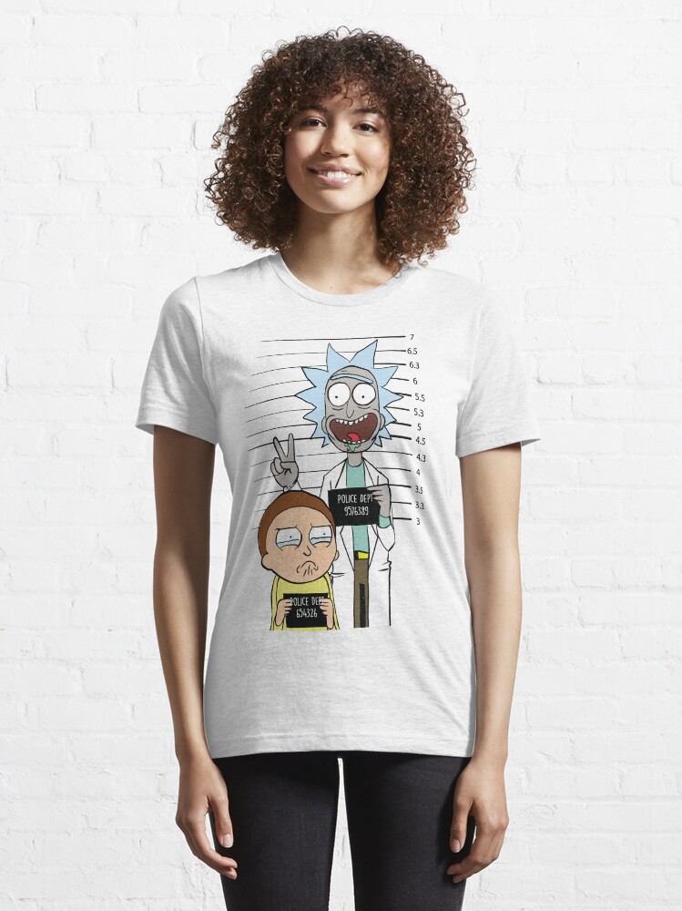 Alternate view of Rick and Morty Most Wanted Essential T-Shirt
