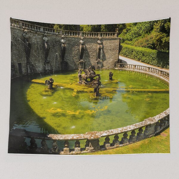 Item preview, Pegasus fountain at Villa Lante, Bagnaia, Viterbo, Italy, designed and sold by AndrewJonesFoto.