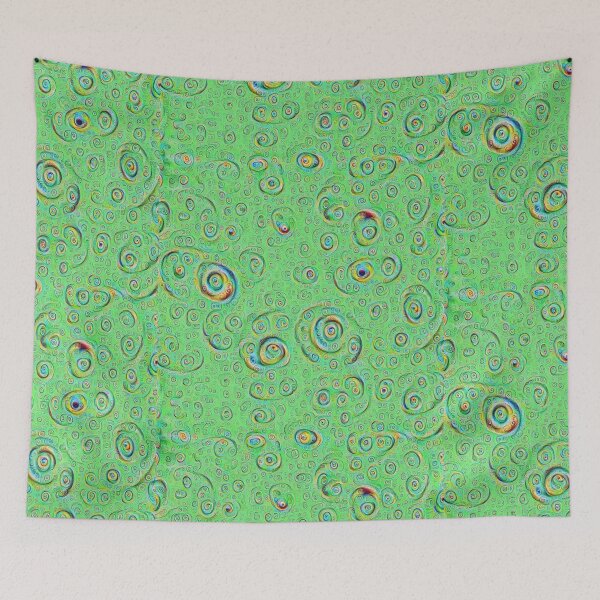 Item preview, DeepDream Green Full 4K designed and sold by blackhalt.
