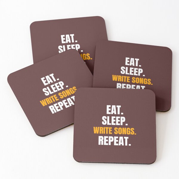 Item preview, Eat. Sleep. Write Songs. Repeat. designed and sold by EdifyEra.