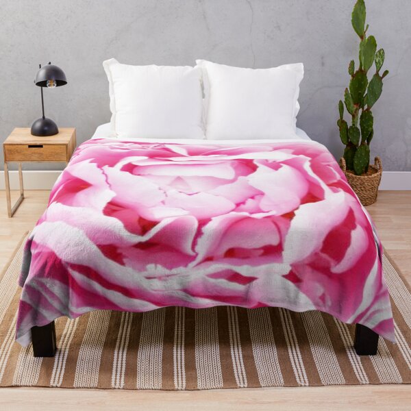 Item preview, contemporary petals shabby chic french country pink peony designed and sold by LEILA ART SPACE.