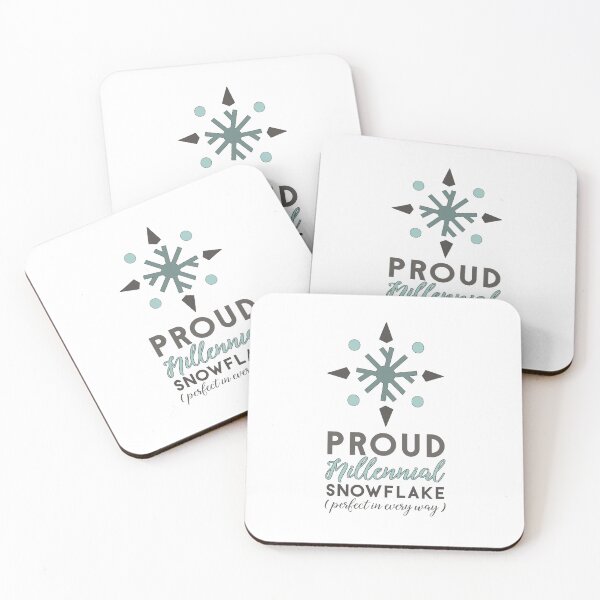 Item preview, Proud Millennial Snowflake designed and sold by Kari Nichols.