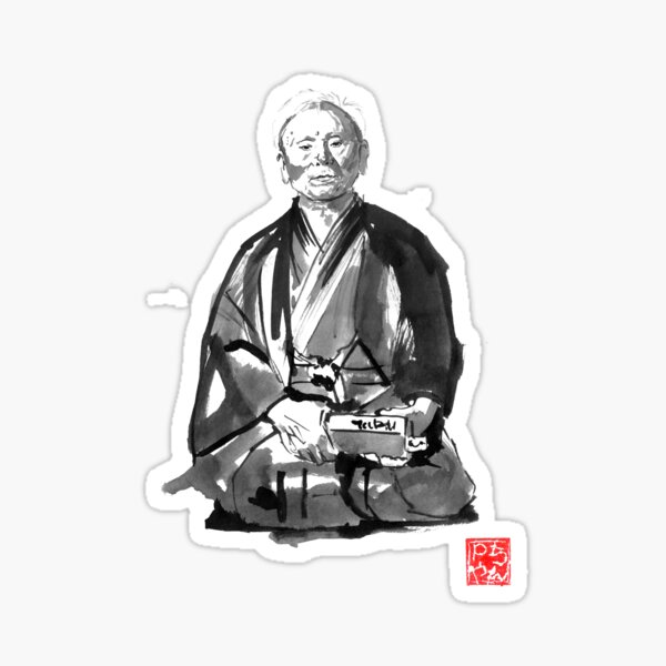 Gichin Funakoshi Sticker