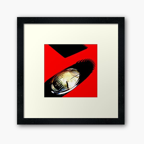 Car touch 11 Framed Art Print