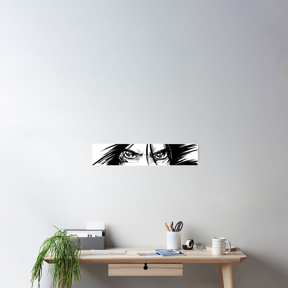 Gunnm - Gally - Alita: Battle Angel (White) Poster