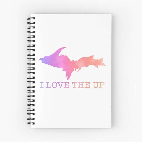 Item preview, I LOVE THE UP Upper Peninsula Michigan designed and sold by Destinations Souvenirs.
