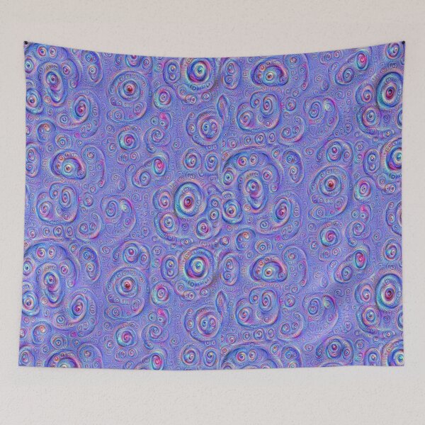 Item preview, DeepDream Blue Full 4K designed and sold by blackhalt.