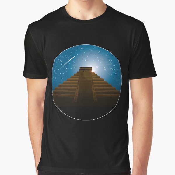 Mayan Temple Graphic T-Shirt