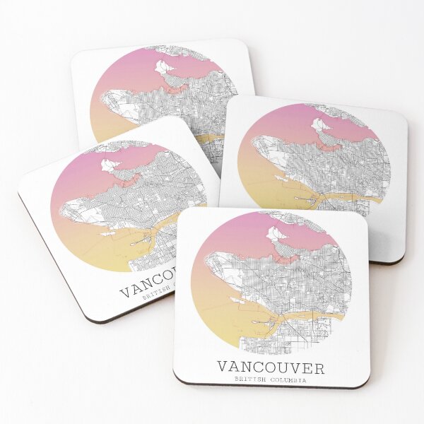 Item preview, Vancouver Map designed and sold by lucyc13.