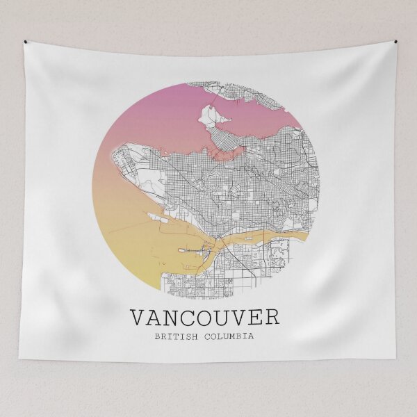 Item preview, Vancouver Map designed and sold by lucyc13.