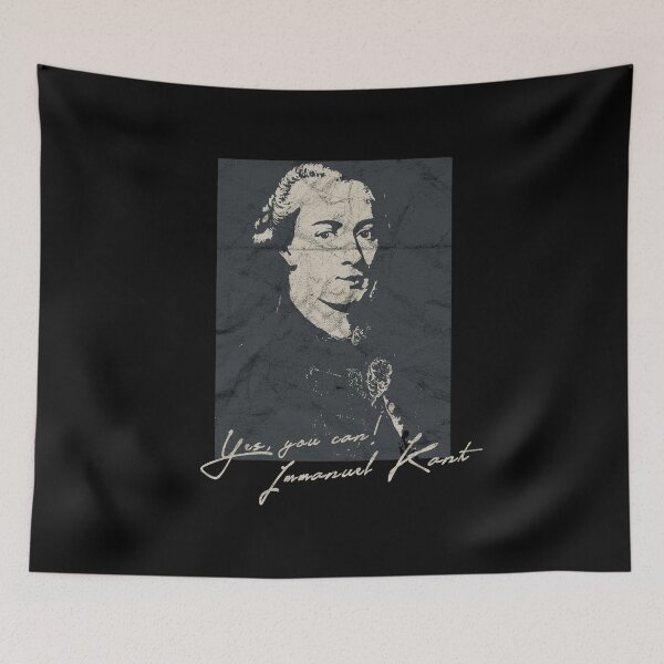 Item preview, Immanuel Kant Vintage Philosophy Nihilism Nietzsche Design  designed and sold by A-Fashion.
