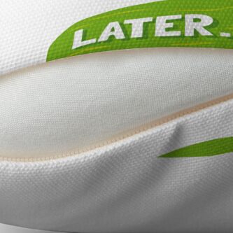 Alternate view of Later Happy Poo Emoji JoyPixels Funny Goodbye Floor Pillow