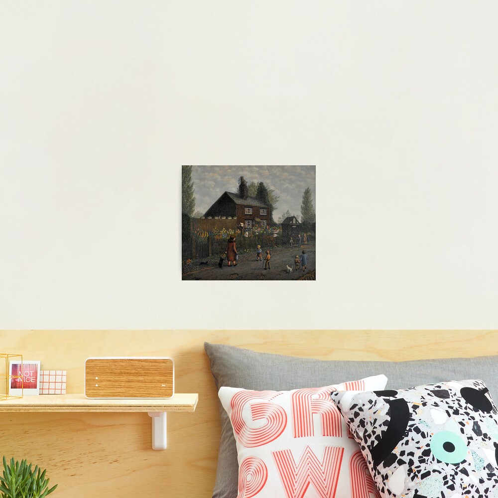 “Maggies cottage” by Clarice Hall Pomfret Art Photographic Print