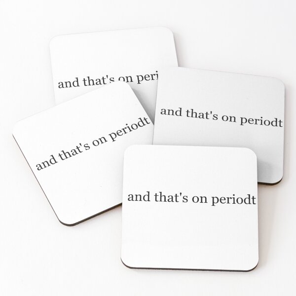 Item preview, and that's on periodt  designed and sold by savsania.