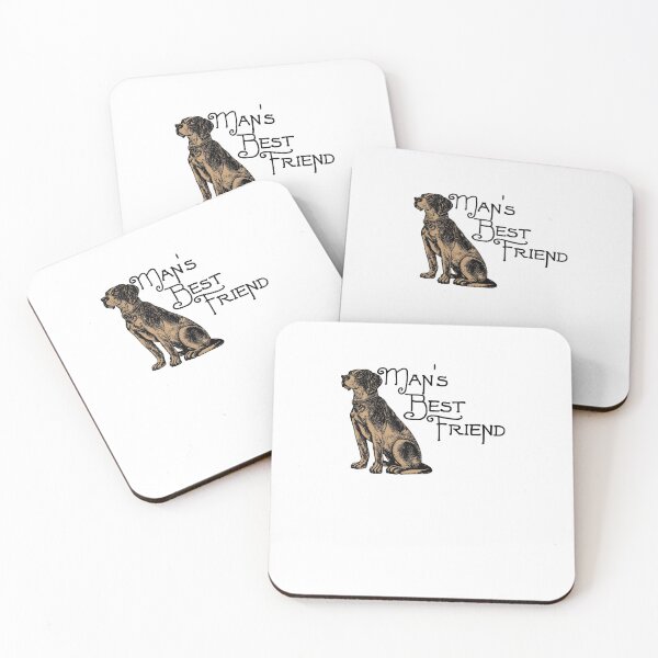 Item preview, Mans Best Friend Dog Dad Pet Gift designed and sold by TopDawgDesigns.