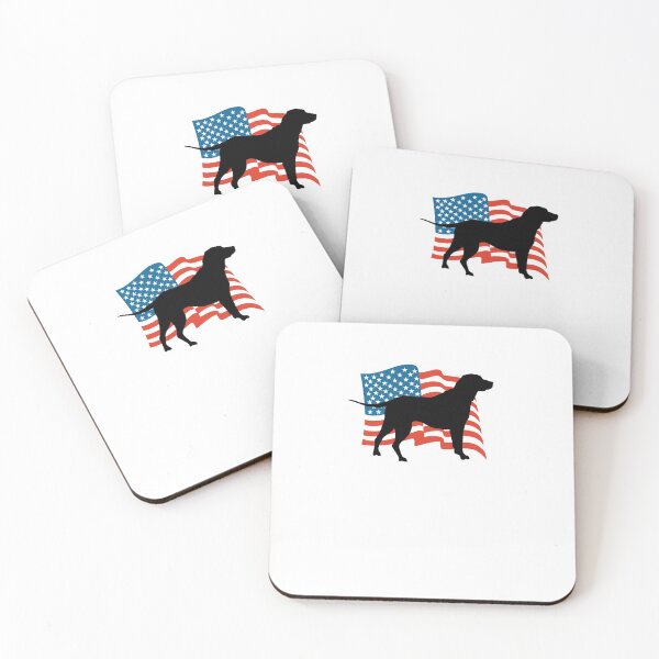Item preview, Labrador Retriever Dog Owner American Flag Gift designed and sold by TopDawgDesigns.