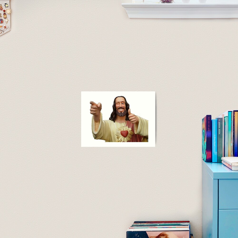 buddy christ Art Print