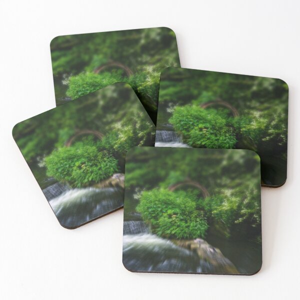 Item preview, Water Cascading Cades Over Rocks designed and sold by BritishYank.