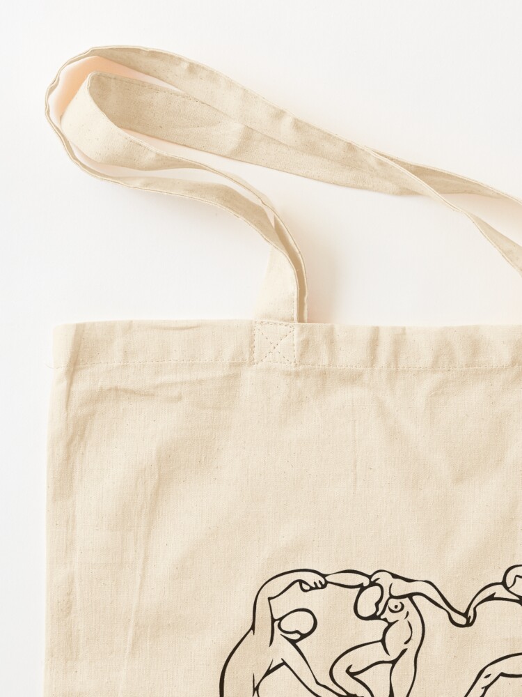 Alternate view of Henri Matisse The Dance and Music Line Artwork Hermitage Sketch For Prints Tshirts Posters Bags Men Women Youth Tote Bag