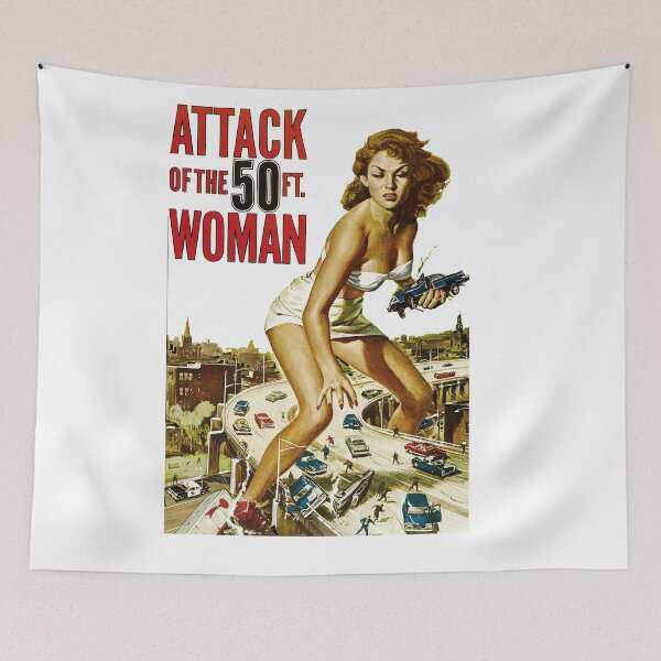 Item preview, Attack of The 50ft Woman Vintage Reproductions designed and sold by vintagerepros.