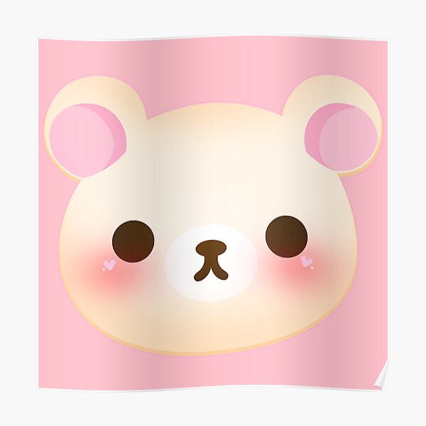 Korilakkuma Blush Poster