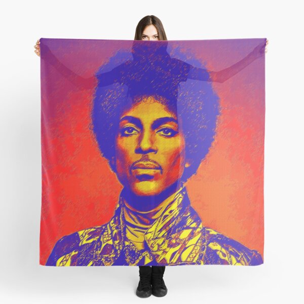 American singer digital painting Scarf