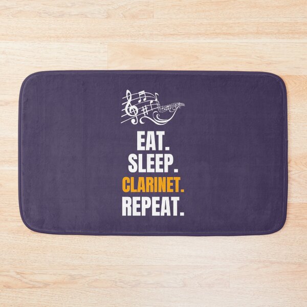 Item preview, Eat. Sleep. Clarinet. Repeat. designed and sold by EdifyEra.