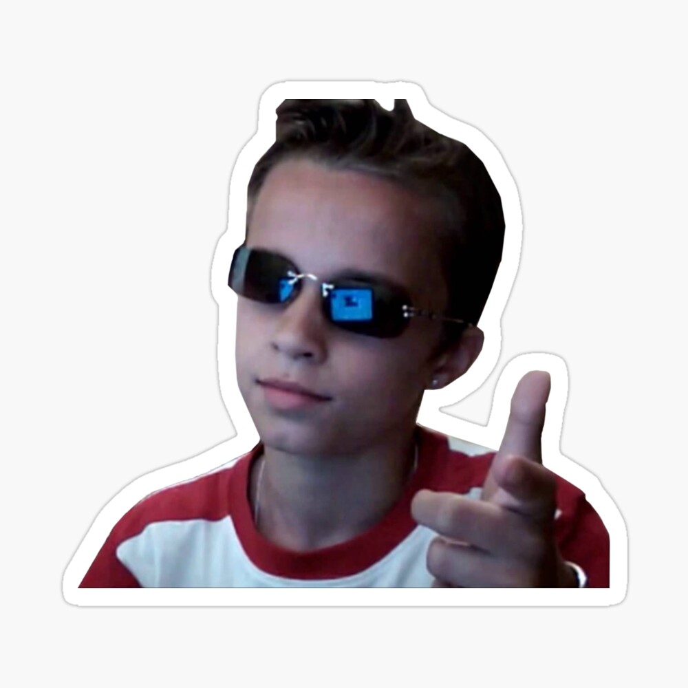 Poster Squeezie Enfant Swag Par Joselepecheur Redbubble