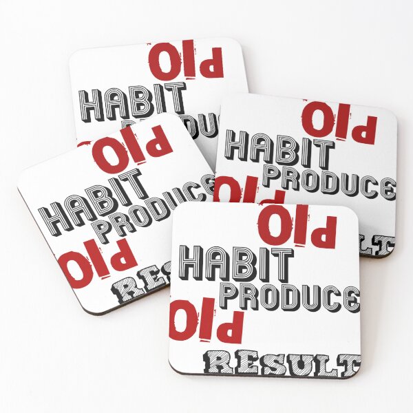 Item preview, Old habit produce old result  designed and sold by Mr7Williams.