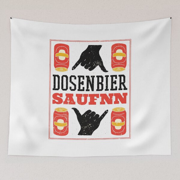 Item preview, Saufn canned beer designed and sold by o2bshirt.