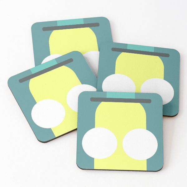 Mr. Poopybutthole Coasters (Set of 4)