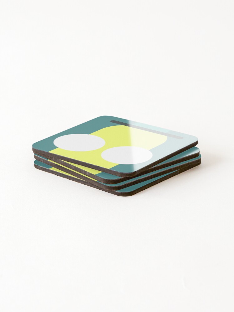 Alternate view of Mr. Poopybutthole Coasters (Set of 4)