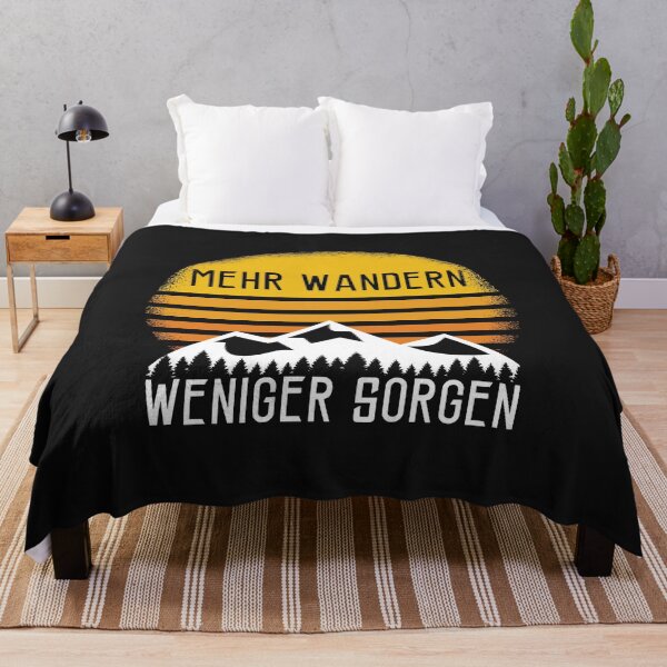 Artikelvorschau, Mehr Wandern Weniger Sorgen entworfen und verkauft von o2bshirt.