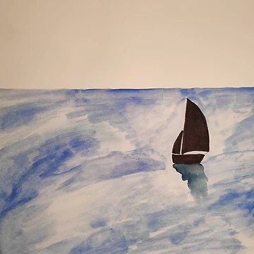 Artwork thumbnail, Sailing boat by edcreativ